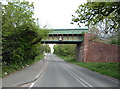 Railway bridge on Frith Lane, Mill Hill