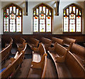 Rugby Baptist Church, Regent Place: interior