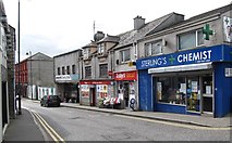 J2053 : Businesses in Gallows Street, Dromore by Eric Jones