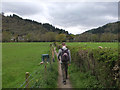 Path between Muriau Farm and Church Road, Betws y coed