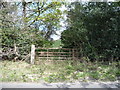 Old field entrance off Galley Lane