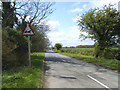 Horse and cart warning, Holme Farm Lane