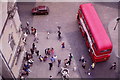 Looking down on Carfax, Oxford July 1979