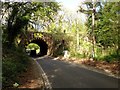 Railway Bridge over Four Elms Road, near Marlpit Hill