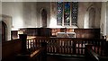 SU3287 : St John the Baptist, Kingston Lisle:  chancel by Chris Brown
