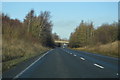 A15 approaching Messingham Lane Bridge