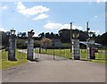 Gated entrance, Little Park Farm