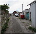 Back lane in Bridgend