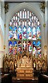 SD5805 : East Window and High Altar by Gerald England