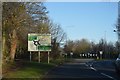 Approaching Brandesburton Roundabout