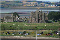 NU1241 : Lindisfarne Priory by Malcolm Neal