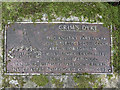 TQ1392 : Information Plaque, Grim's Dyke, Hatch End by Christine Matthews