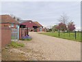 Farm buildings on Folkingham Lane, Walcot