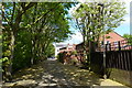 Path along the River Soar in Belgrave