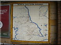 NZ4920 : North Eastern Railway tile map, Middlesbrough station by Richard Vince