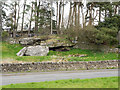 Rock outcrop at Rochester