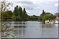 River Thames towards Desborough Island bridge