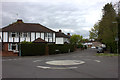 Junction of Bourneside Road and Bois Hall Road, Addlestone