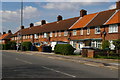 Burnt Oak: houses on Deansbrook Road