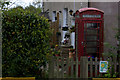 Old phone box next to Buxted station