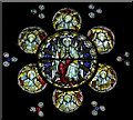 TQ1474 : St Philip & St James, Whitton - Stained glass window by John Salmon
