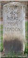 Old Milestone by the A6001, Shortmead Street, Biggleswade