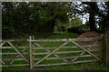 Footpath towards Great Streele