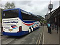 SH7956 : Crusader Holidays come to Betws-y-Coed by Richard Hoare