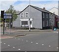 This way to the town centre and car parks, Bridgend