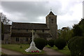 St Thomas A Becket church and war memorial, Framfield