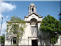 View of the Peg + Patriot Typing Room from Cambridge Heath Road