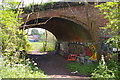 Bridge over disused railway line, Mill Hill