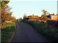 Pudlicote Lane runs up to the B4437