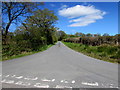 Road ascending towards Cynghordy railway station, Carmarthenshire