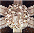 St Peter, Fulham - Chancel roof boss