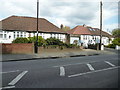 Old Coulsdon:  Bungalows on Coulsdon Road