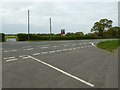 Road junction on the A38