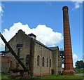 SK4964 : Pleasley Colliery engine house by Bobby Clegg