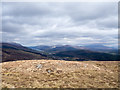 NN1178 : Ground of ridge east of summit of Meall Bhanabhie by Trevor Littlewood