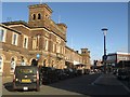 SJ4166 : Taxi rank outside Chester Station by Graham Robson