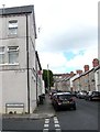 Older and newer street name signs, Weston Street, Barry