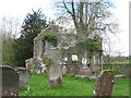 NY2575 : Old Kirkconnel Church and Graveyard by G Laird