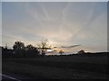 Sunset over The Broadway, Bran End