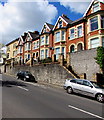 Row of houses above Holton Road, Barry