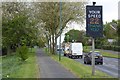 Speed indicator on Bestwood Park Drive West