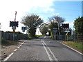 Level crossing on Pork Lane