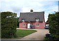 Thatched cottage on Cross Hill