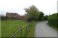 Approaching Manor Farm