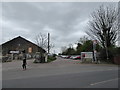 Looking across Norwich Road towards North Walsham Station