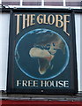 Sign for the Globe Inn, Harwich